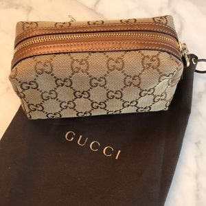 Brand new Gucci cosmetic bag